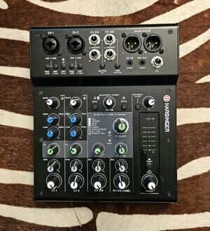 Harbinger LX8 8-Channel Compact Audio & Effects Mixer Unit Only